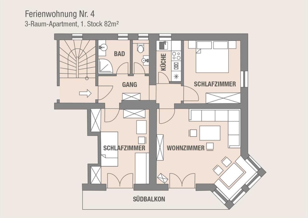 Landhaus Frenes Apartments ゼーフェルト・イン・チロル エクステリア 写真